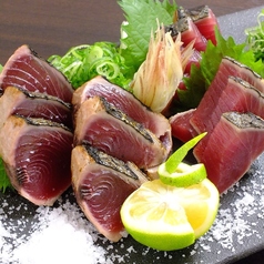 カツオ（須崎直送）さしみ（塩タタキ・タレ）
