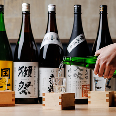 【ドリンクが豊富】日本酒/ウイスキー好きも満足！