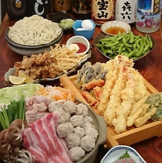 天ぷら酒房まあちゃんのコース写真
