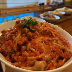 ぐつぐつ煮込みハンバーグ