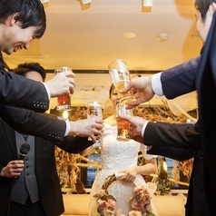 【お料理も◎180分分飲み放題付きコース】