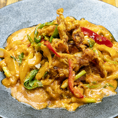【推し GOOD!】ソフトシェルクラブ(蟹)のふんわり玉子カレー炒め
