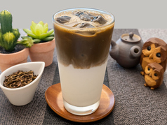 アイスほうじ茶ラテ