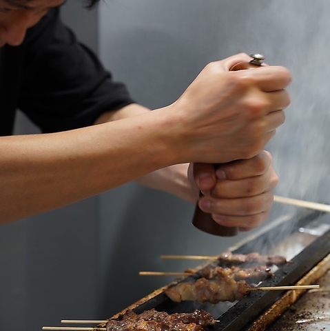 リーズナブルな価格でお召し上がりいただける店主自慢の焼鳥！