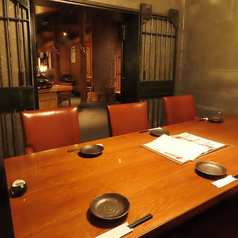 1組限定！古い金庫を改装した個室です