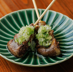 ハツ串 葱油