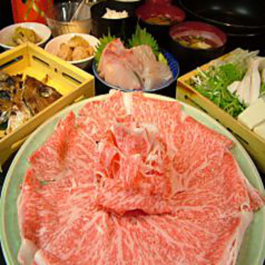 ◆忘年会お得セット◆特選霜降りA5黒毛和牛すき焼きセット【5800円】→【2900円】