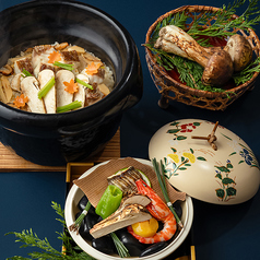 松茸会席の写真