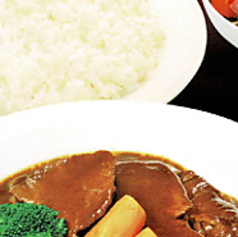 ちょっと贅沢な牛たんシチュー定食【麦飯・ミニサラダ・ミニテールスープ付き】