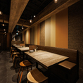 最大6名まで座れるソファー席♪【神戸/三宮/三ノ宮/元町/居酒屋/炉端焼き/食べ放題/飲み放題/昼飲み/ランチ/女子会/焼き鳥/海鮮/3時間/貸切/誕生日/記念日もつ鍋/串焼き#個室#掘りごたつ/野菜巻き串/肉/刺身/鍋/】