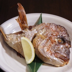 鯛のかぶと焼