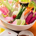 料理メニュー写真 有機野菜のスティックサラダ