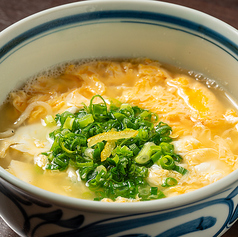 【温】玉子とじうどん
