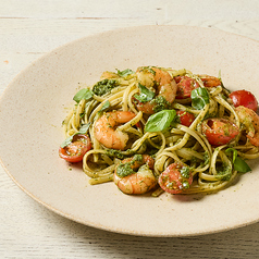 海老のジェノベーゼ リングイネ