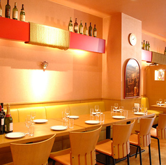 落ち着いたお席