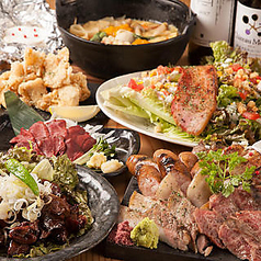 甲州肉炉端 炭とやまなし 茅場町本店の特集写真