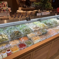 新鮮野菜を好きなだけ♪