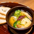 料理メニュー写真&nbsp;エビとブロッコリーのアヒージョ