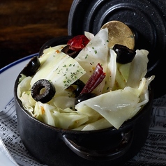 Chou saute aux anchois
