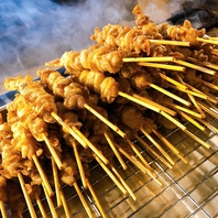 薪と炭で焼き上げる本物の串