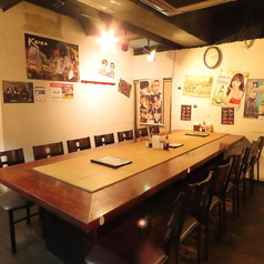 テーブル席も多くご用意しています！