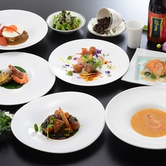 伊良湖岬の泊まれるレストラン クランマランのコース写真