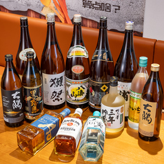 各種アルコールもご準備しております！！