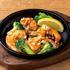 ガーリックシュリンプ/台湾風焼きそば 各