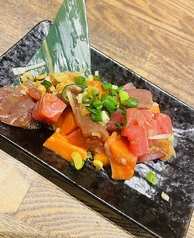 海鮮わさび醤油和え