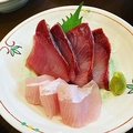 料理メニュー写真 【他鮮魚の刺身は黒板メニューに！】