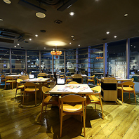 ★開放感のある店内★