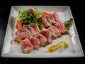 料理メニュー写真 尾崎牛の炭火焼　特上