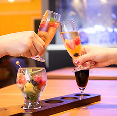 種類豊富なドリンクと、お得な単品飲み放題！