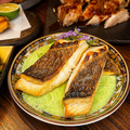 料理メニュー写真&nbsp;真鯛のパリパリ焼き ずんだのソース
