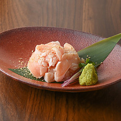 つくば鶏の鳥刺し