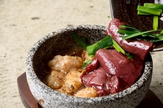 十州和牛レバニラ＆ホルモンの石焼