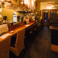 カウンター席一人飲みも大歓迎！