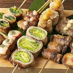 はかた野菜巻き串 きばくもん 栄店のコース写真