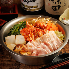 旨辛風キムチチゲ鍋