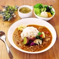 料理メニュー写真&nbsp;彩り野菜のveganカレー