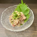 料理メニュー写真&nbsp;鯵のなめろう