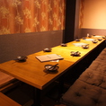デザイナーズ空間×個室。周囲を気にせずお食事、会話を楽しんで頂けます。