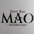 SHOT BAR MAO SHINBASHIのロゴ