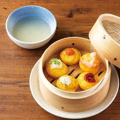 彩り明石焼き/揚げ出し豆冨　各