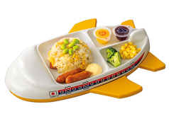 お子様ひこうきプレート