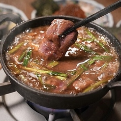 国産牛のレバ煮ラ