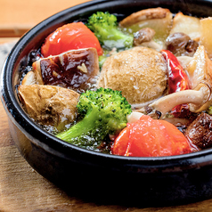 野菜ときのこのアヒージョ