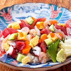 本マグロ入り 海鮮バラちらし