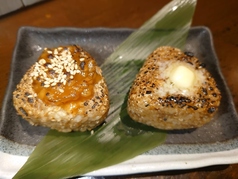 ミニ焼きおにぎり2種盛り