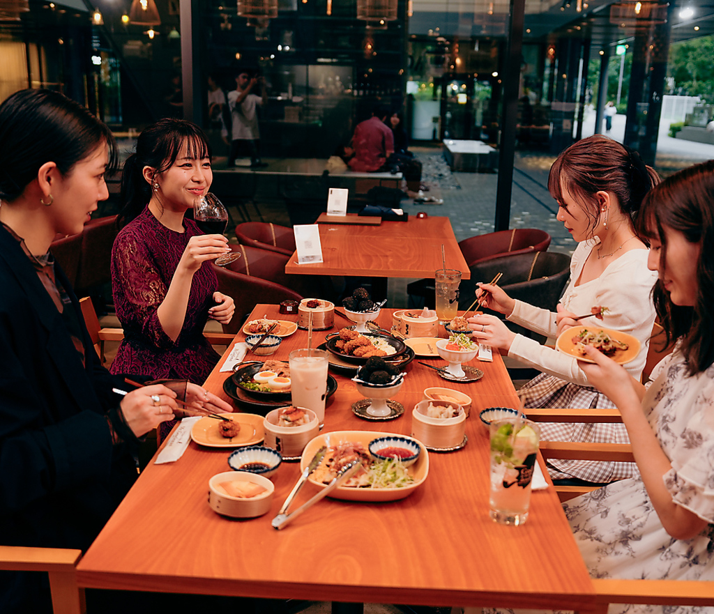 ランチから優雅なママ会にもおすすめ